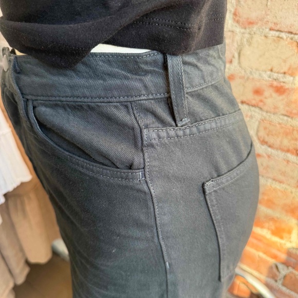 Ozma Mara Wide Leg Jean Black Tencel Bull Denim SIZE 26 ORIGINAL 218 - Picture 6 of 6